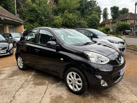 NISSAN MICRA 1.2 ACENTA DEMO+1 OWNER FROM NEW LOW MILEAGE FULL NISSAN HISTORY SAT NAV AC 