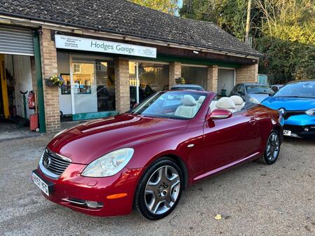 LEXUS SC 430 4.3 V8 LOW MILEAGE EXCEPTIONAL MAIN DEALER SERVICE HISTORY  