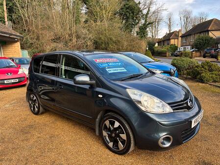 NISSAN NOTE 1.6 N-TEC+ AUTOMATIC LOW MILEAGE SAT NAV FULL NISSAN HISTORY