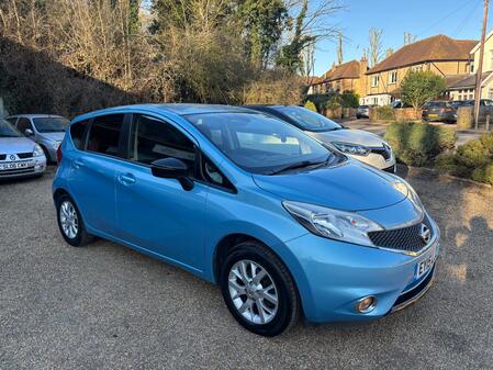 NISSAN NOTE ACENTA PREMIUM 1.2 LOW MILEAGE FULL SERVICE HISTORY AC BLUETOOTH SAT NAV LOW TAX 